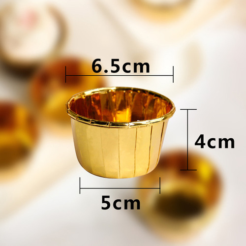2025 Taza De Papel Con Forro For Magdalenas, 100 Unidades