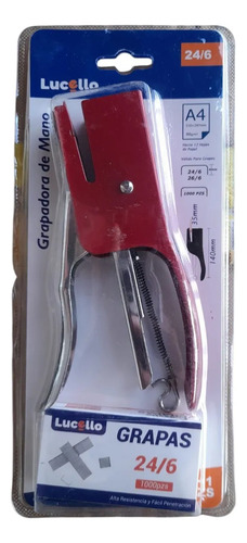 Engrapadora De Mano Multicolor Oficina Con Grapas Incluidas
