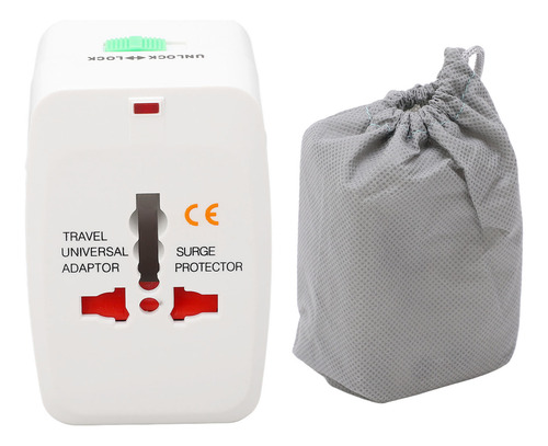 Adaptadores Eléctricos Adaptador De Viaje Universal De 100-2