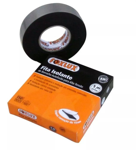 10 Fita Isolante Auto Fusao 05mx19mm - Fox Lux  25149 - Ueha