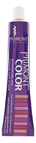 Tintura Primont Cor Coloração Cabelo 120g C/ Amônia Tom 7-43