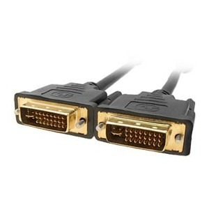 Imagen 2 de 3 de Cable Dvi 24+5 A Dvi 24+5 Punta Dorada 1.8m