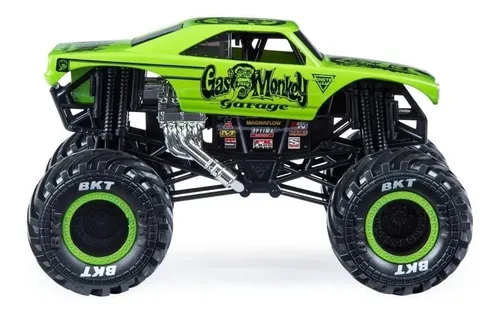 Monster Jam Diecast Escala 1 24 Gas Monkey Monster Truck Frete