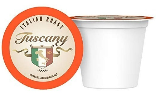 Toscana Italiana De Café Tostado, Asado Oscuro, Keurig Solo 