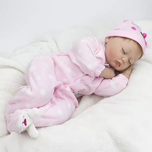 boicotear interior vistazo Bebe Reborn Recien Nacido Dormido De Vinilo Suave 22 Pulgada | Mercado Libre
