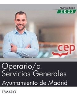 Libro Operario/a Servicios Generales. Ayuntamiento De Madrid