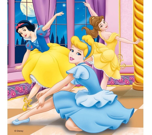 9411 Princesas Disney Rompecabezas Ravensburger 3x49 Piezas