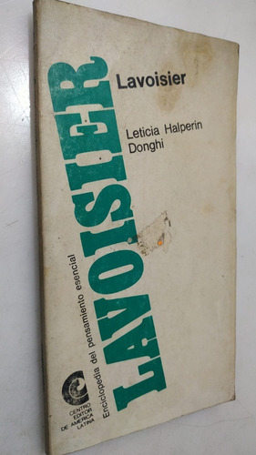 Libro Lavoisier Leticia Halperin Donghi 1967