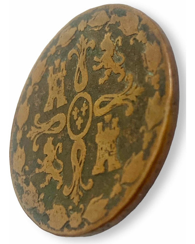 Moneda Cobre 8? Maravedis De España 1822?rey Ferdinando Vii (Usado)