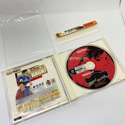 Street Fighter 3rd Strike Dreamcast Japonês Original (Usado)