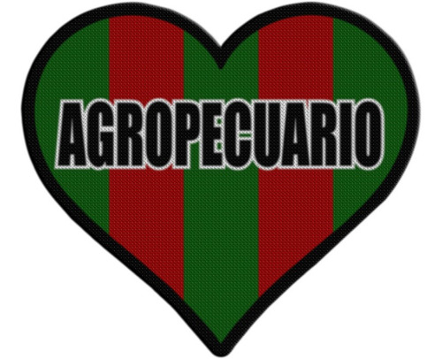 Parche Termoadhesivo Corazon Agropecuario Carlos Casares