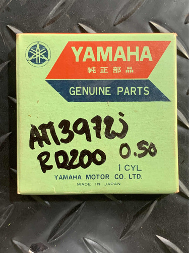 Anillos Yamaha Originales Rd 200 0.50