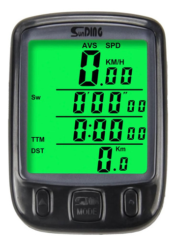 Medidor De Velocidad De Bicicleta, Odómetro Lcd, Multibicicl