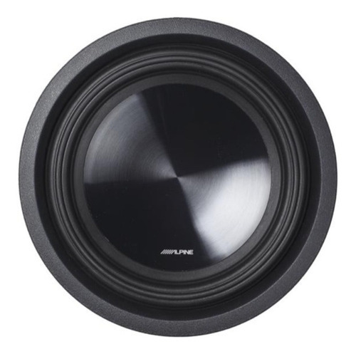 Subwoofer Alpine Swt-10s4 10 Plano Calidad Y Poencia Color Negro