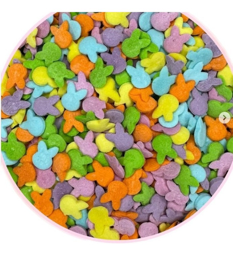 Sprinkles Confetti Pascuas Pastel Mini Conejos 1kg