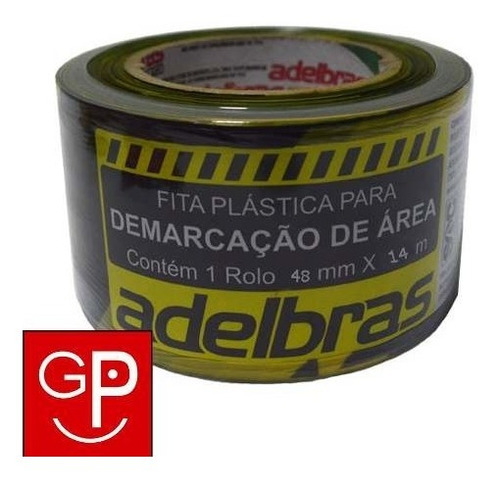 Cinta Demarcación De Piso Con Adhesivo 48mm X 14m G P