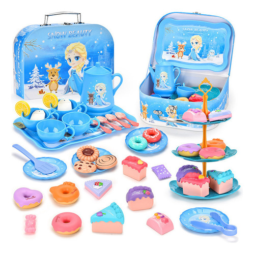 V Inicio Juegos Niños Té De La Tarde Pastel De Postre,