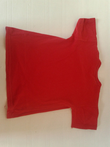 Remera Roja Cataratas Misiones Talle 16
