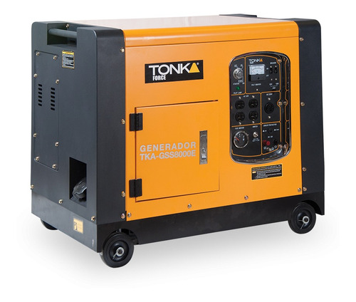 Imagen 1 de 1 de Generador portátil Tonka TKA-GSS8000E 7000W 110V/220V