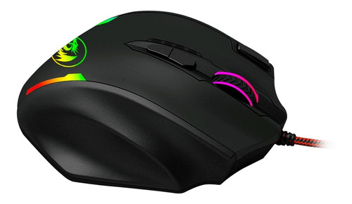 Mouse 
gamer de juego Redragon  Impact M908 negro