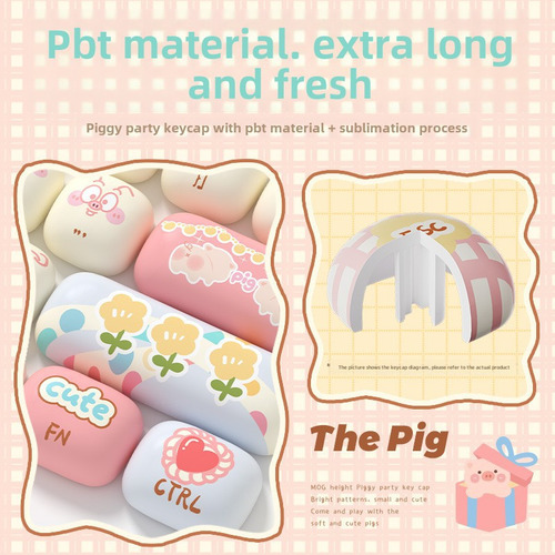 Mog Sublimation Steamed Bun Paradise-138 Chaves - Akko Pig