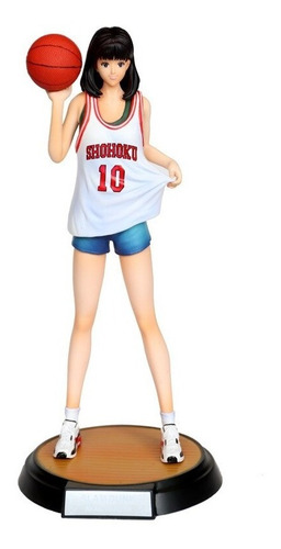 Figura Haruko Akagi Slam Dunk Equipo Shohoku Blanco Pvc