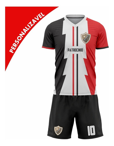 Imagem 3 de 6 de Uniforme De Futebol Personalizavel
