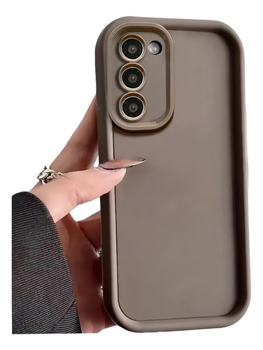 Funda Para Samsung Uso Rudo Silicona Con Proteccion Cámara