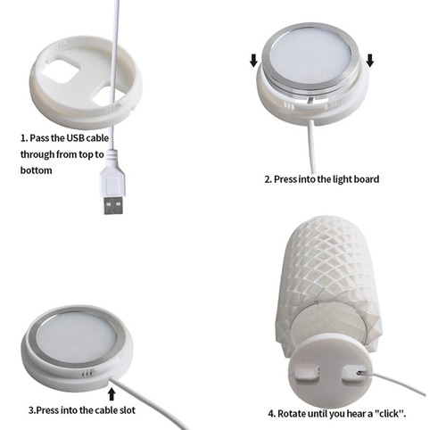 2 Kits De Iluminación De Lámpara Led, Iluminación De Luz