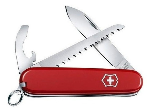 Cortador de canetas Victorinox Walker 9-Use 0.2313 22943 Cor vermelha