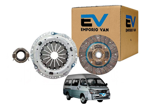 Kit Embreagem Plato Disco Rolam Topic Jinbei 2.0 16v 2.2 8v