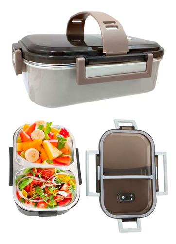 Lonchera Térmica Vianda Para Comida De Acero Portátil 14305