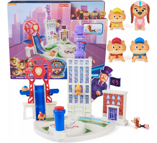Set De Paw Patrol, La Patrulla Canina Y Lazador De Cachorros