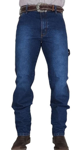 Calça Jeans Masculina Fast Back Carpinteira 100% Algodão