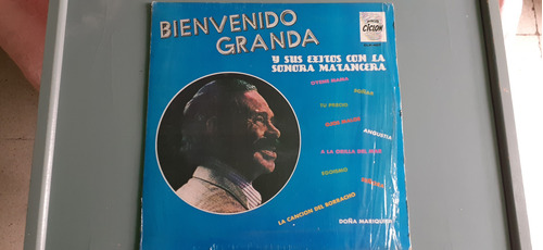 Bienvenido Granda Sus Exitos La Sonora Matancera Disco Lp  