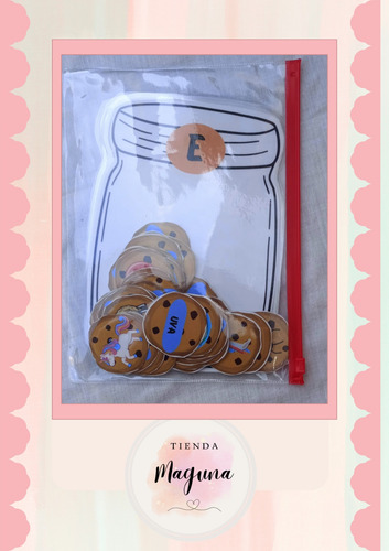Material Didactico Lectoescritura Cookies De Vocales