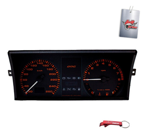 Painel De Instrumentos Completo Vw G1 Gti 260 Km/h 8.000 Rpm