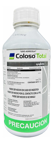 Coloso Total Herbicida Glifosato 1 Litro