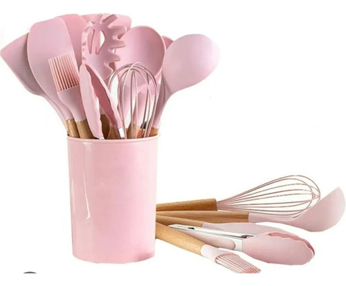 Set Utensilios Cocina Silicona