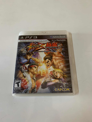 Jogo Ps3 Street Fighter X Tekken Original Mídia Física (Usado)