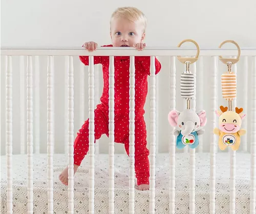 2 Paq Juguetes De Sonajeros Para Bebés De 6 A 12 Meses Jugue