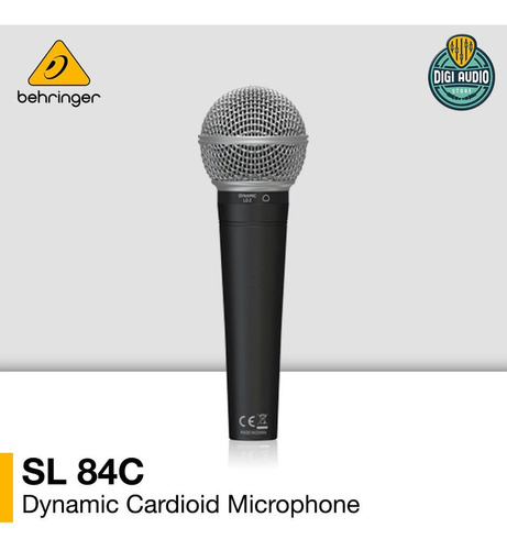 Micrófono Cardioide Dinámico Behringer Sl 84c Full Envio