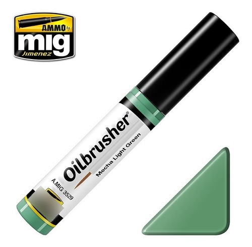 Oilbrusher Ammo Mig Jimenez M Light Green 3529 Rdelhobby Mza