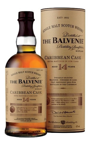 Balvenie Caribbean Cask 14 Años 750 - mL a $647