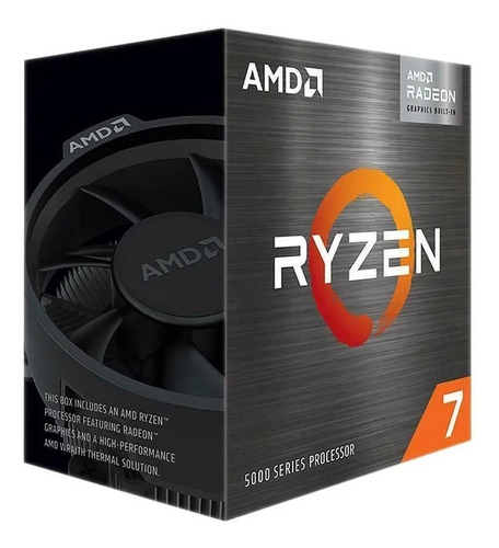 Procesador Amd Ryzen 7 5700g 8-core 4.6ghz + Radeon Graphics
