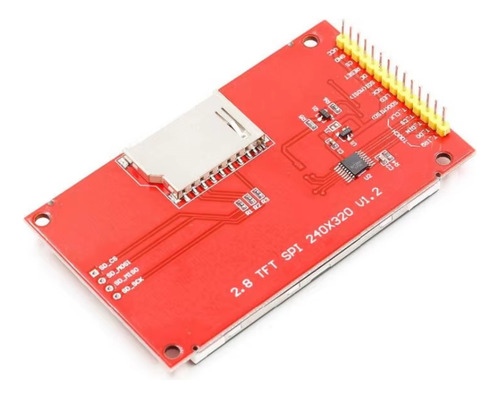 Pantalla Lcd Tft Touch De 2.8 + Lápiz Hd St7789 I2c Spi