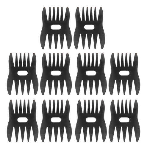 Pente De Cabelo Masculino Pequeno, Dente Largo, Dupla Face,
