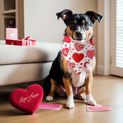 4 Colección Festiva De Pañuelos Para Perros Para 4 Piezas
