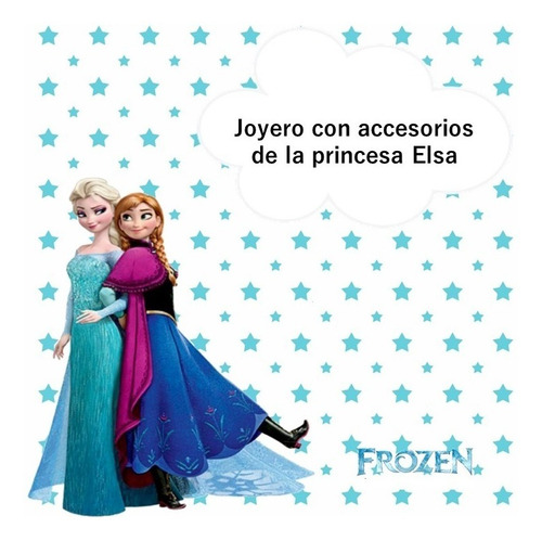 Bolso Niña Frozen Disney Set Con Accesorios Ditoys