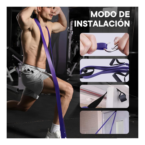 5pcs Banda Elástica Deportiva For Ejercicio En Casa O